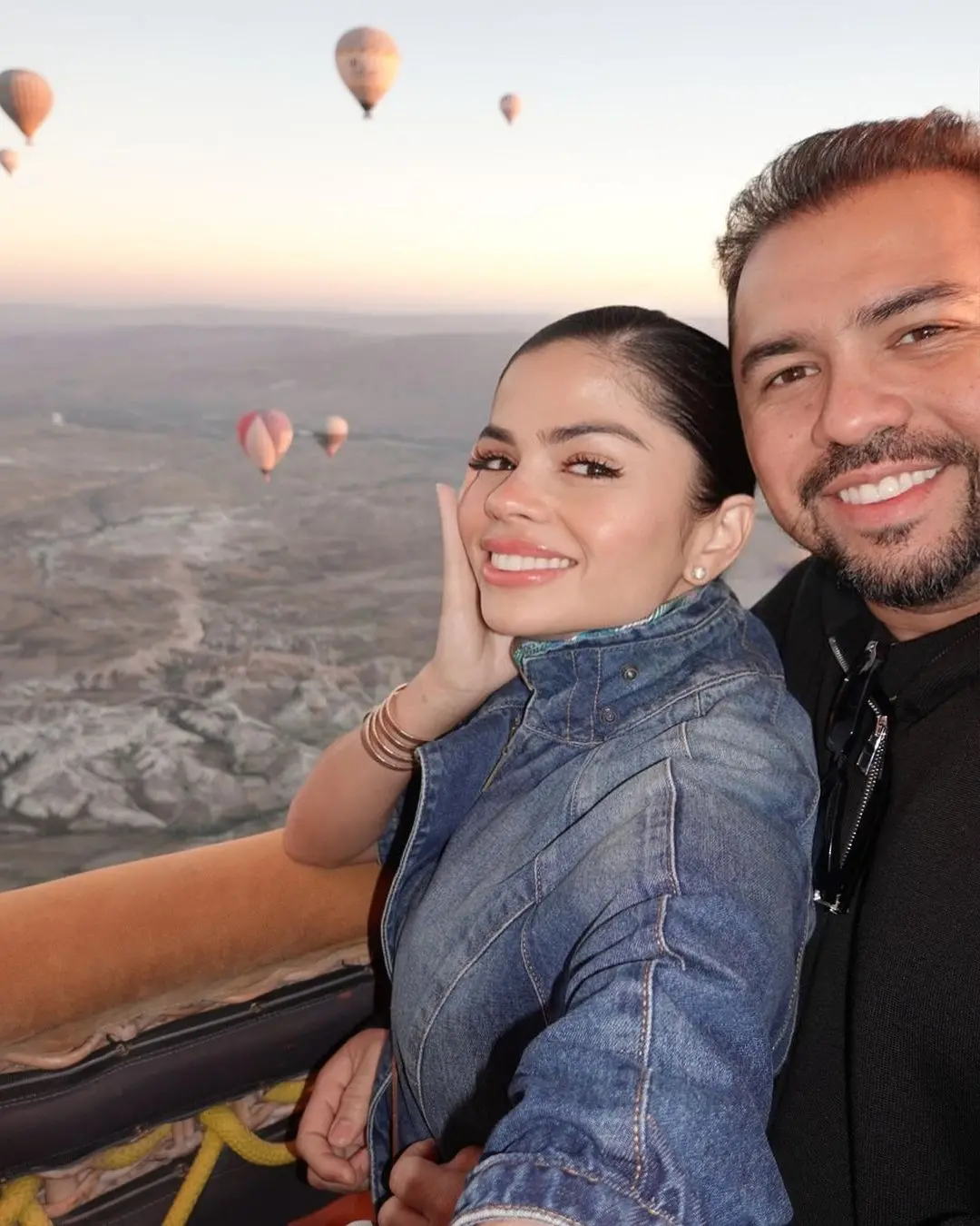 Isabele e Xand em viagem pela Turquia