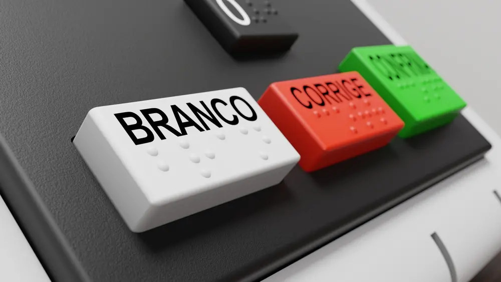 urna eletrônica voto branco