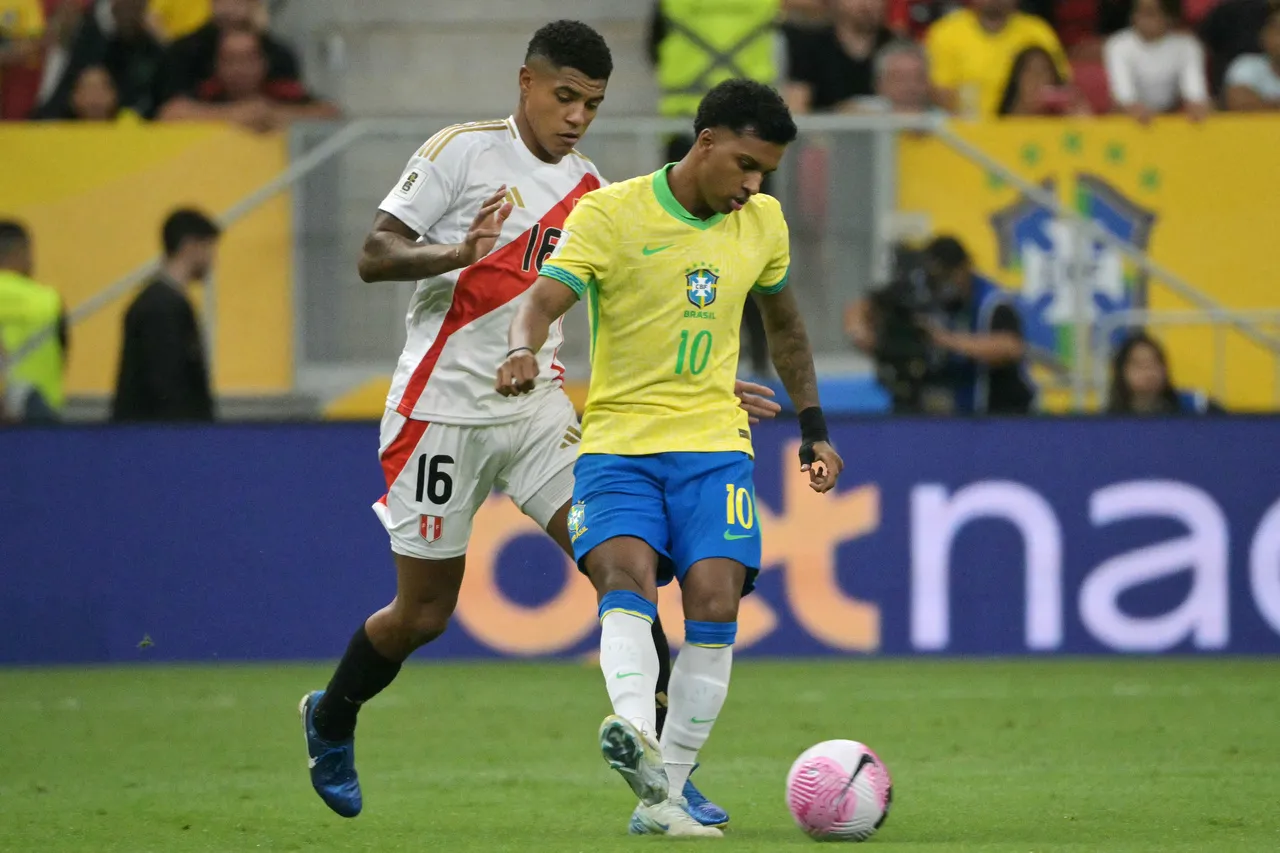 O Brasil teve muita dificuldade contra o Peru no 1º tempo, mas deslanchou na 2ª etapa