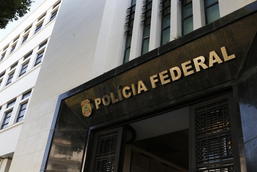 Fachada da Polícia Federal