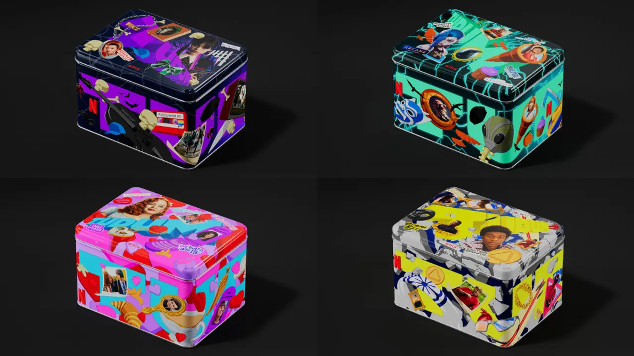 Foto dos brindes Tudum