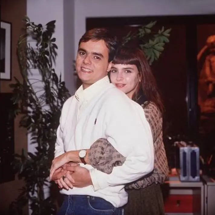 Cassio e Lídia juntos em 