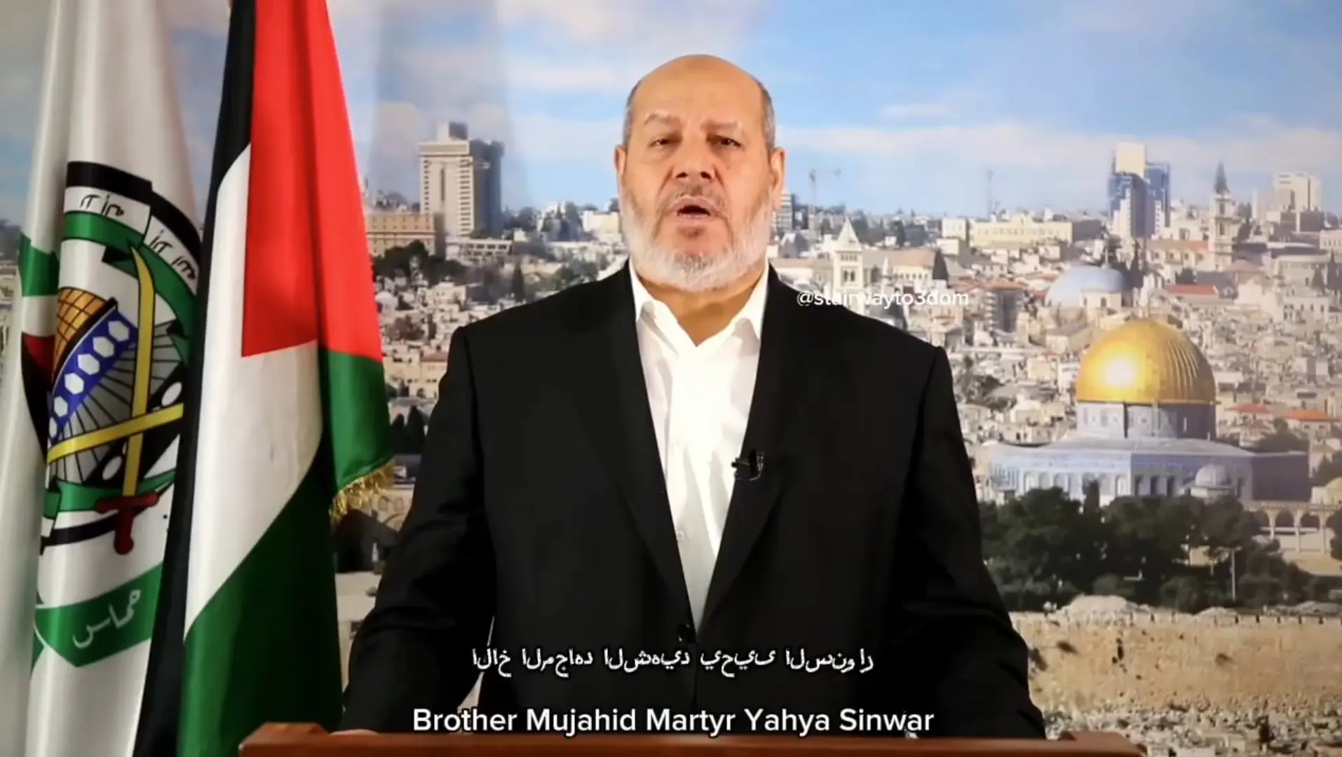 Khalil al Hayya falou sobre morte de Yahya Sinwar em vídeo divulgado nas redes sociais