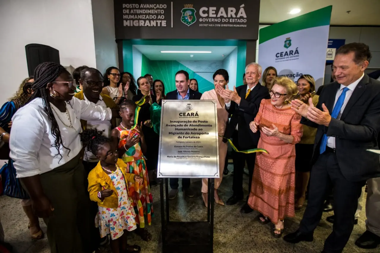 Inauguração do Posto Avançado de Atendimento Humanizado ao Migrante no Aeroporto de Fortaleza