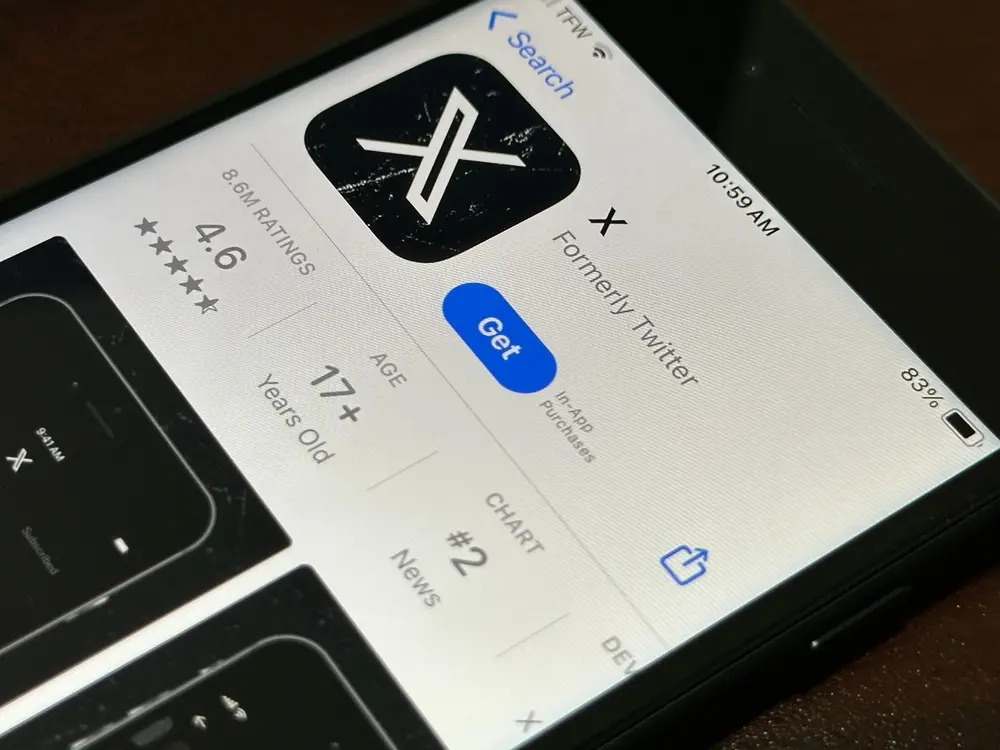 Aplicativo X antigo Twitter