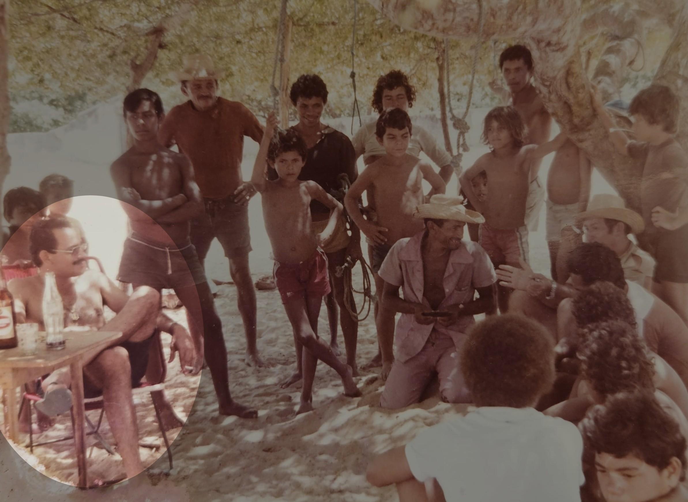 Imagem mostra reunião de pessoas supostamente em Jericoacoara