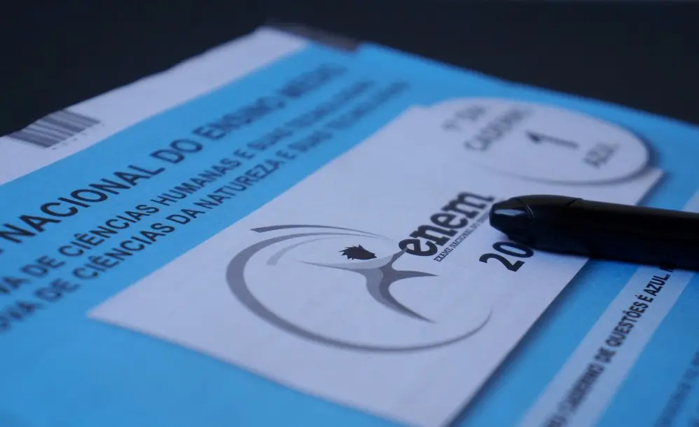 Caderno de respostas do Enem