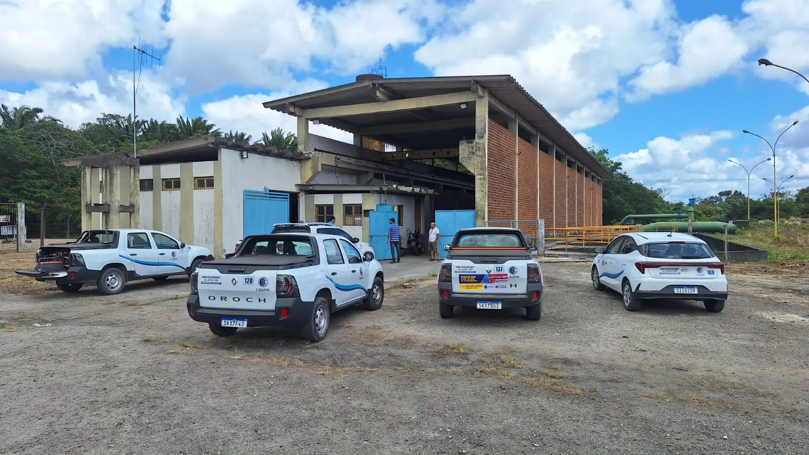 Estação de Água Bruta de Gramame foi alvo de ação criminosa de roubo de fios