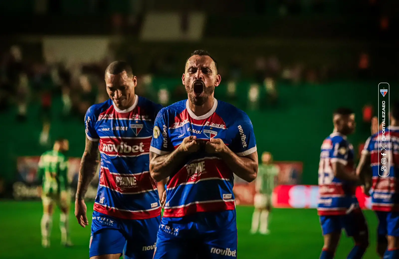 Moisés durante Juventude x Fortaleza