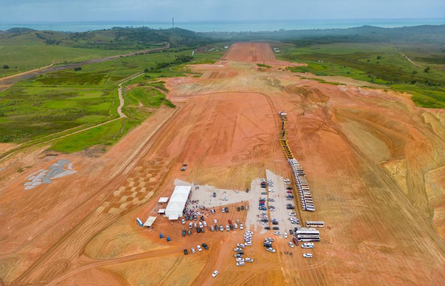 obras do aeroporto de maragogi em 2023