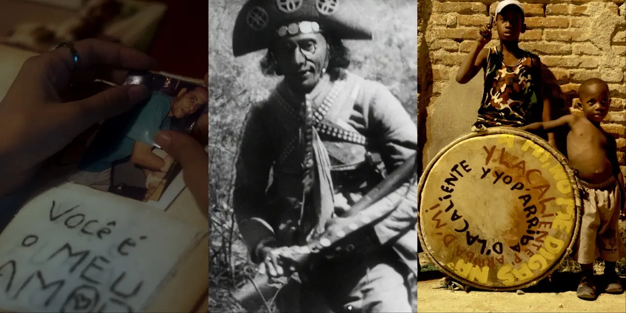 Mais de 40 filmes fazem parte da programação do 34º Cine Ceará; na foto, imagens do curta 'Você' e dos longas documentais 'Lampião, Governador do Sertão' e 'En La Caliente: Contos de um Guerreiro do Reggaeton'