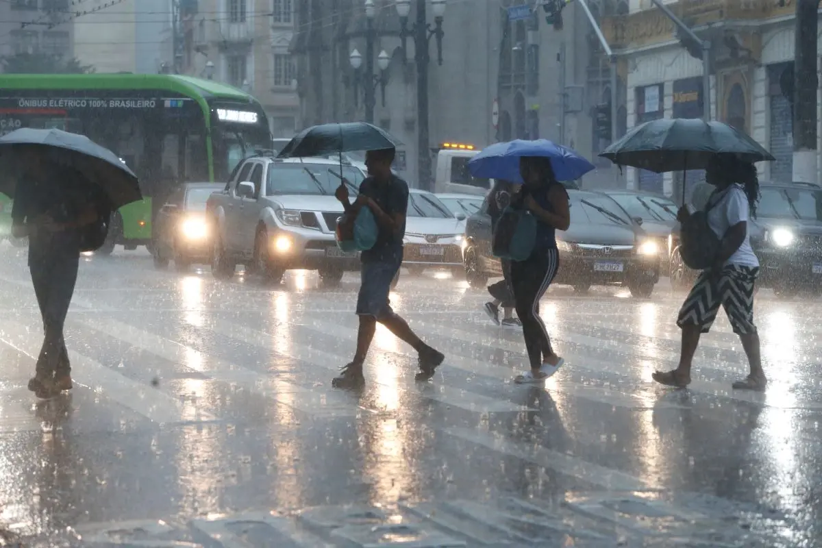 Foto de chuva em São Paulo