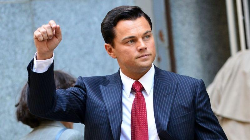 Jordan Belfort no filme O Lobo de Wall Street