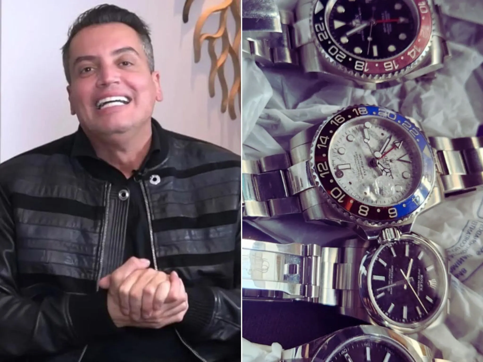Colunista Léo Dias teria sido um dos alvos do grupo criminoso especializado em roubos de relógios de luxo