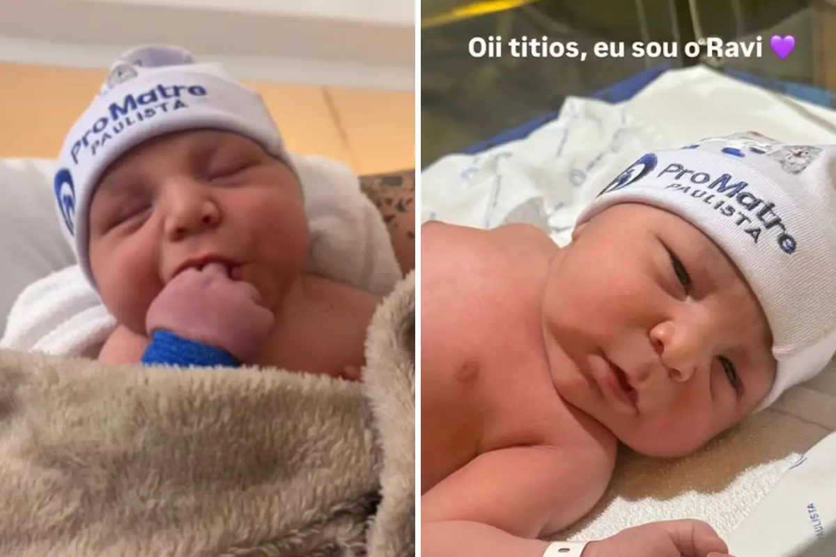 Ravi, filho de Viih Tube e Eliezer