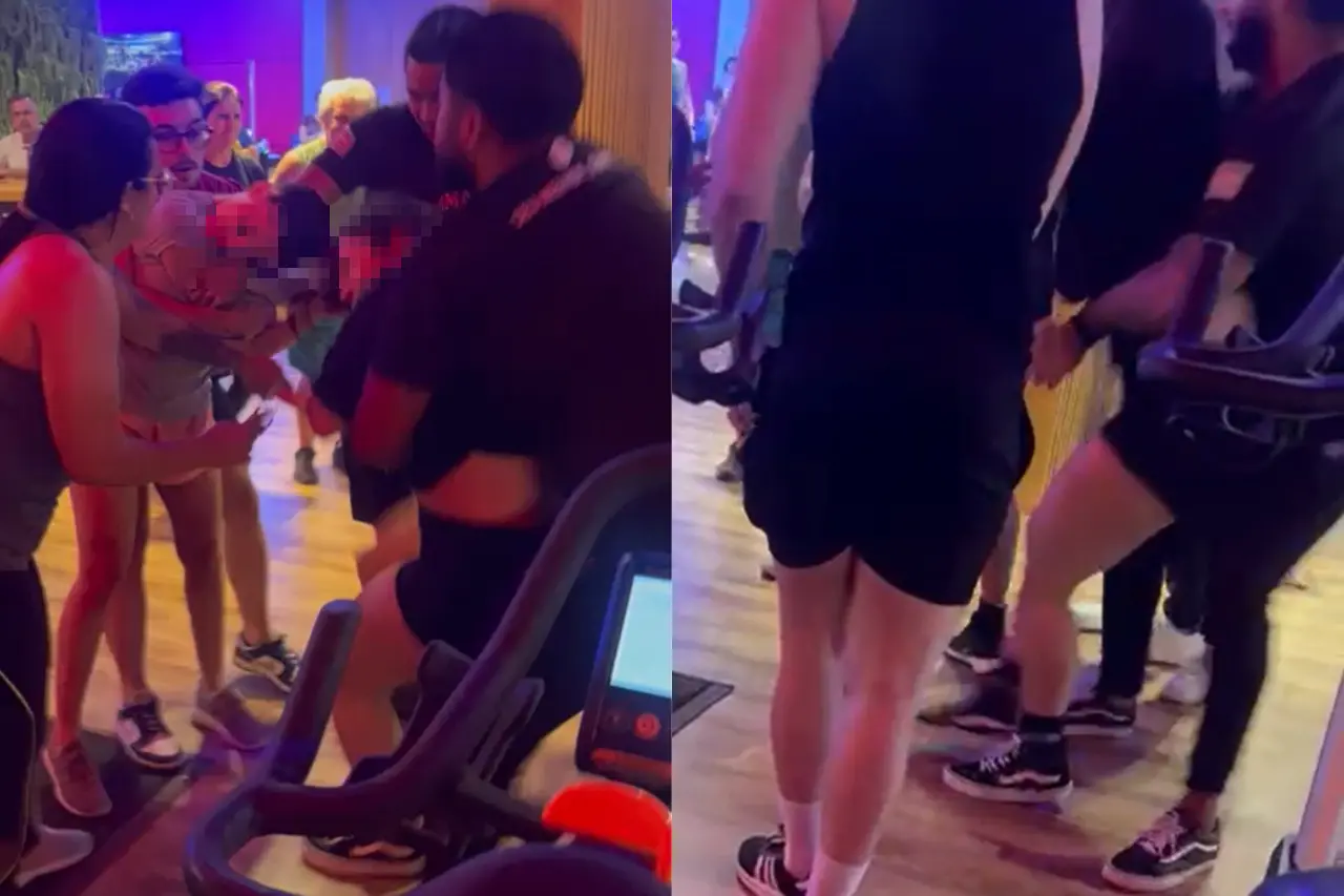 Fotos de briga em academia de Fortaleza