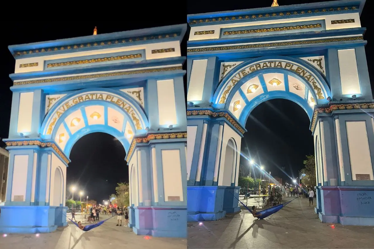 rede no arco do triunfo de sobral