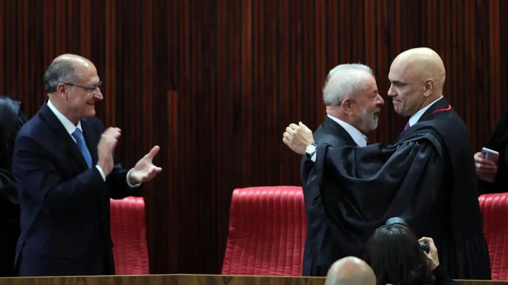 Alckmin Lula e Moraes