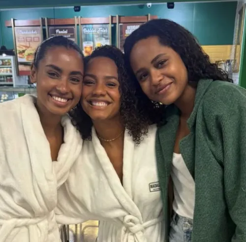 Gabz, Jéssica Ellen e Duda Santos: mulheres são as três primeiras mulheres negras a protagonizarem, ao mesmo tempo, novelas da TV Globo