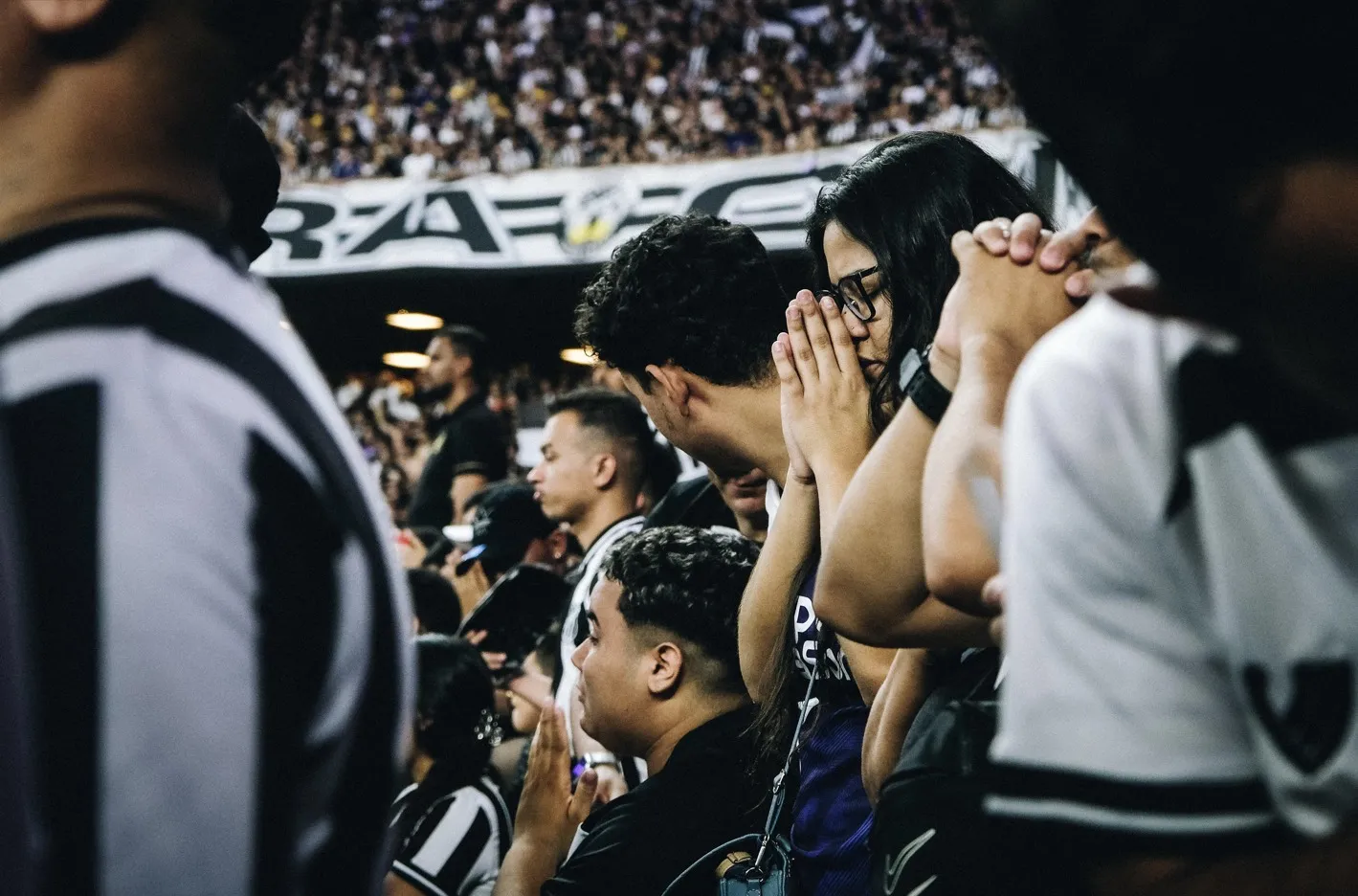 Torcedores lotaram as arquibancadas na Arena Castelão