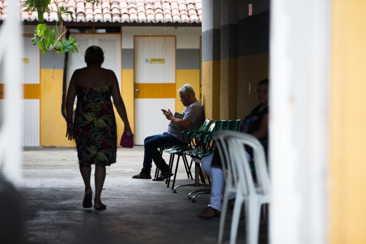 Parte interior do Caps em Fortaleza