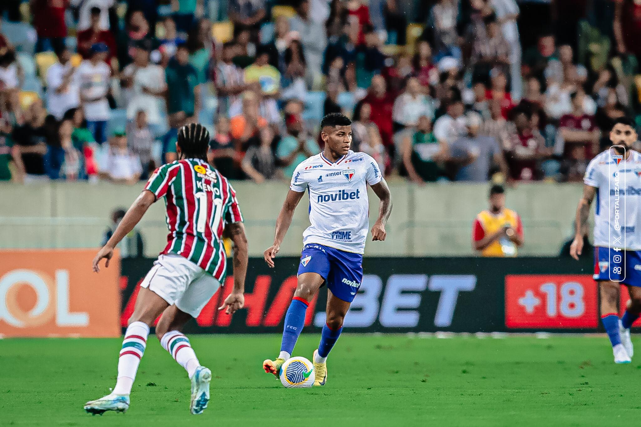 Hércules em jogo do Fortaleza x Fluminense