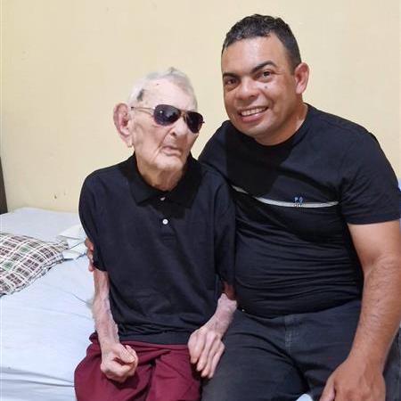 Marcos Vinícius e pai