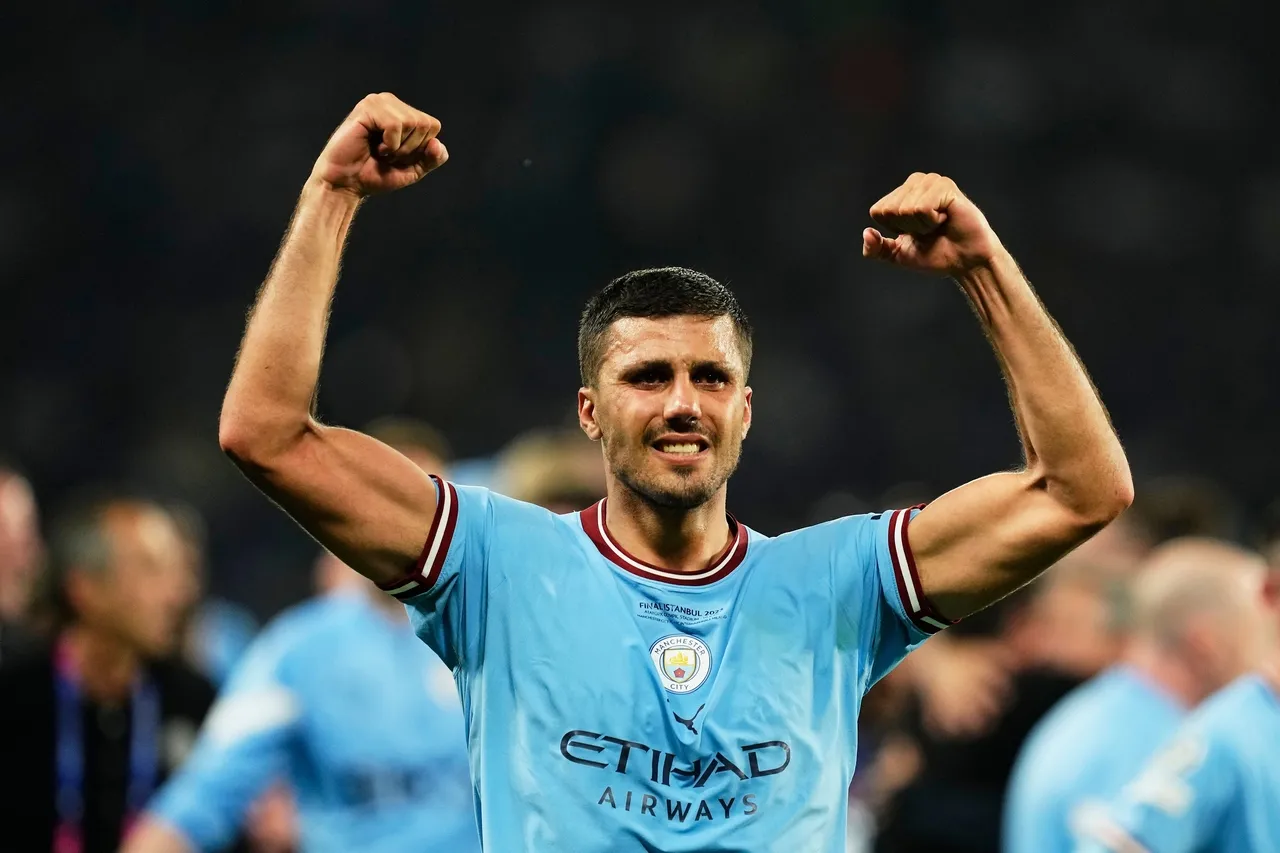 Rodri foi o vencedor da Bola de Ouro deste ano da France Football