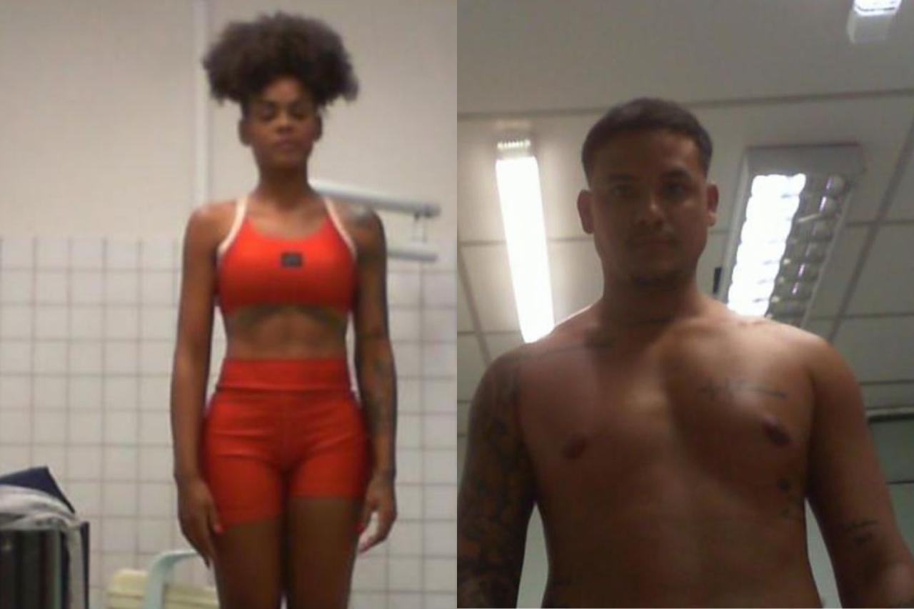 Foto de casal que foi preso por jogo do tigrinho em Fortaleza