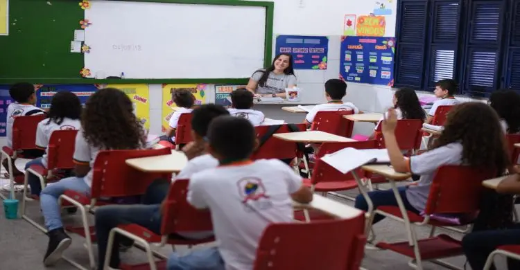 Estudantes em Caucaia