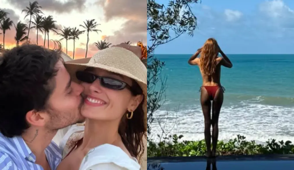 Sasha compartilhou 18 fotos da passagem por Taíba