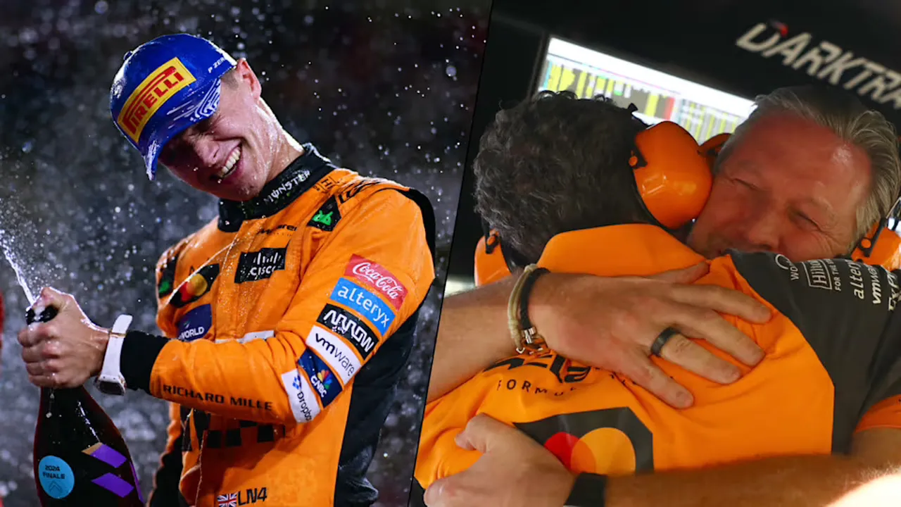 A Mclaren sagrou-se campeã do Mundial de Construtures em 2024 com vitória no Norris