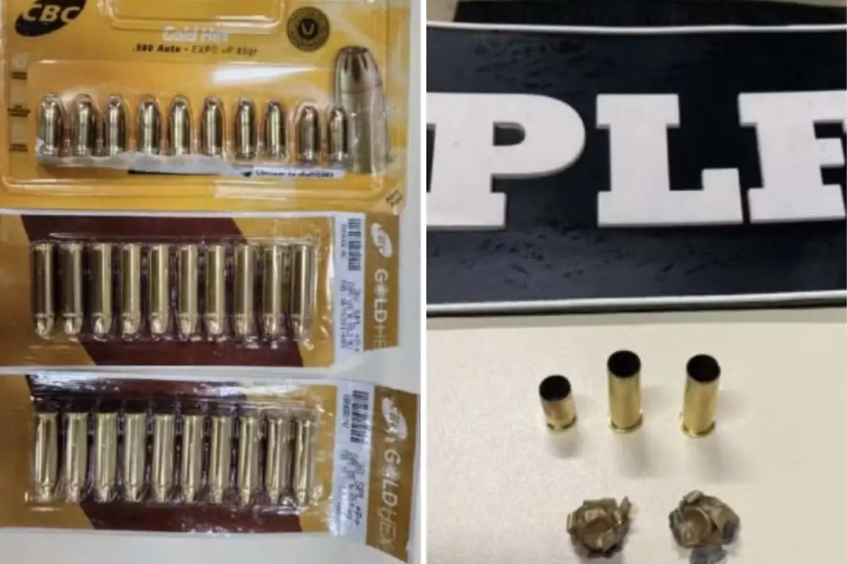 Munição utilizada por um servidor público