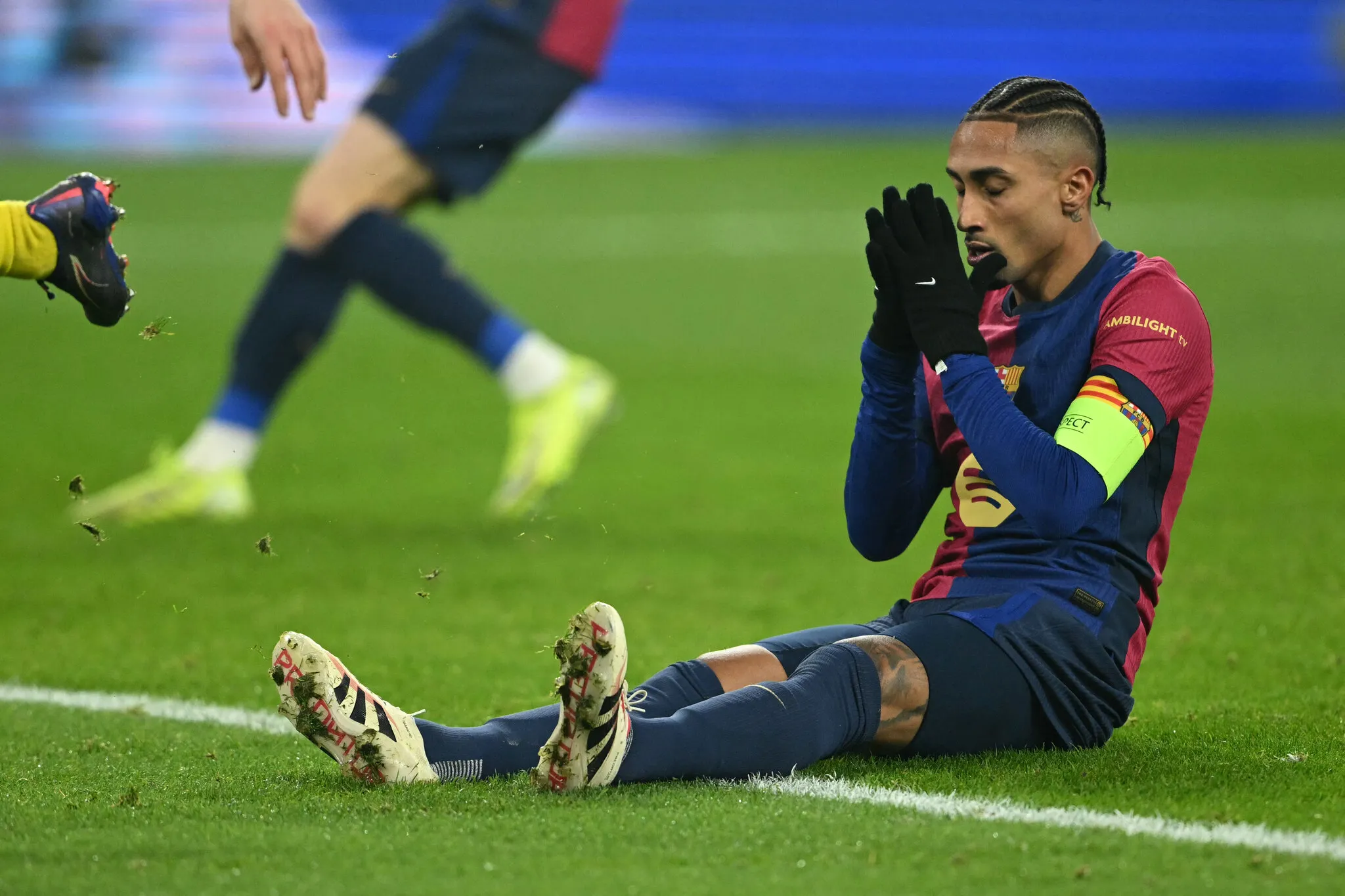 Raphinha é o capitão do Barcelona