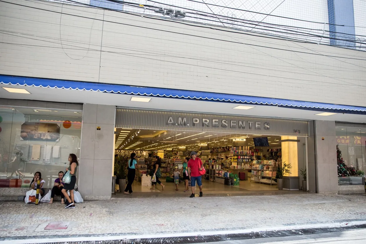 A.M. Presentes: loja no estilo 'Shopee física' abre no lugar da antiga C&A no Centro de Fortaleza