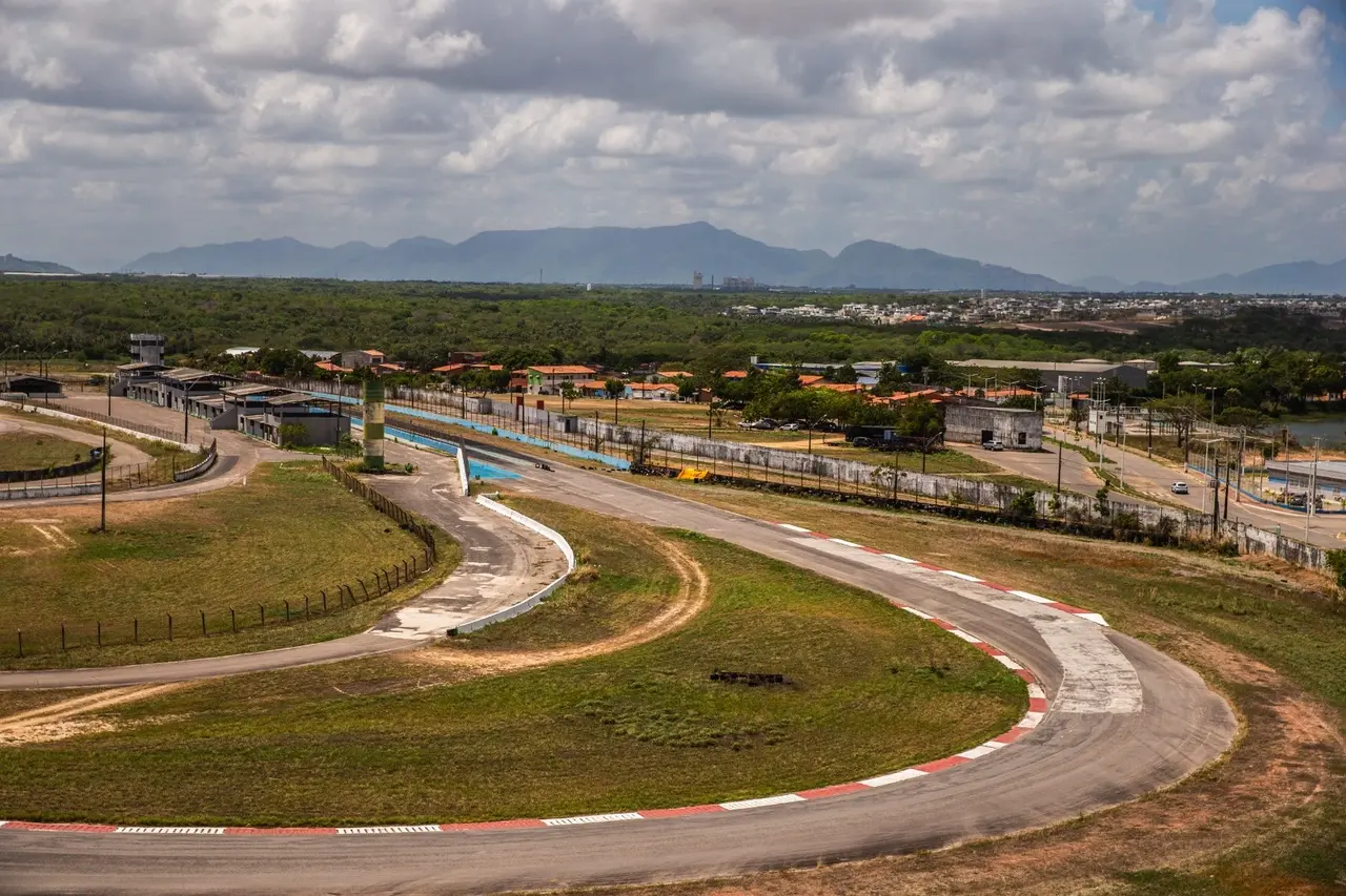 Vista aérea Autódromo do Eusébio