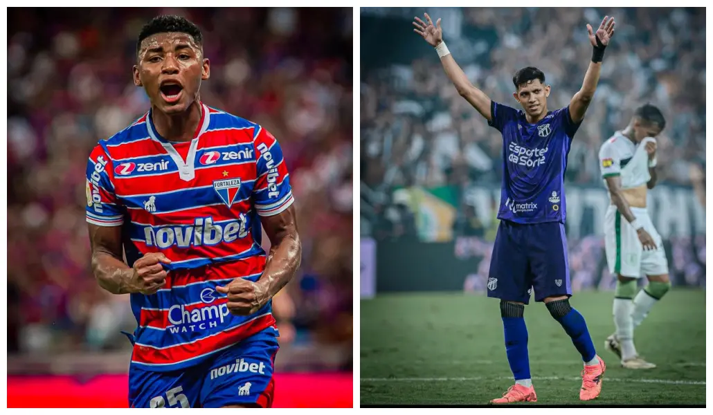 Montagem das fotos de Hércules e Erick Pulga