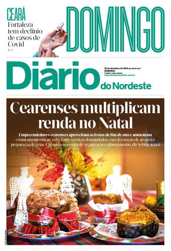 Capa da Edição do dia do jornal Diário do Nordeste