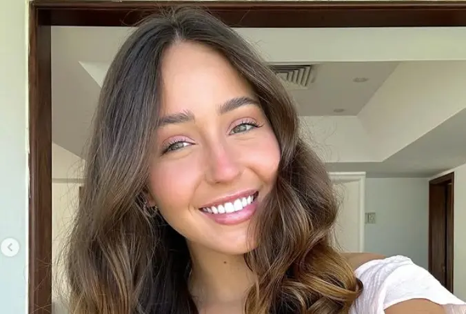 A atriz Mharessa Fernanda
