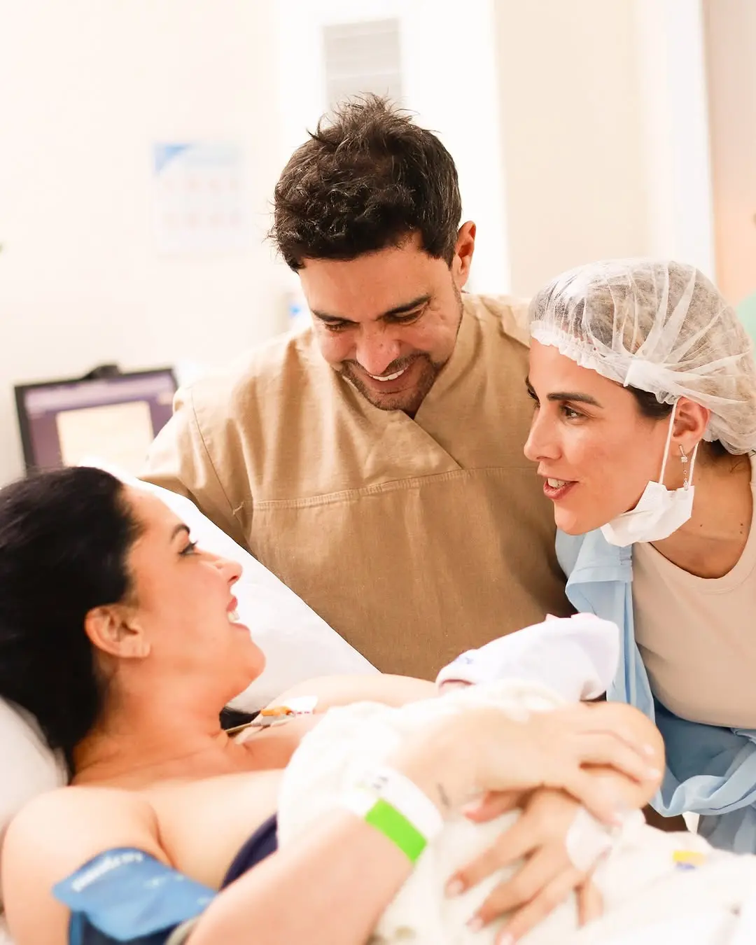 Wanessa participou do nascimento de Clara