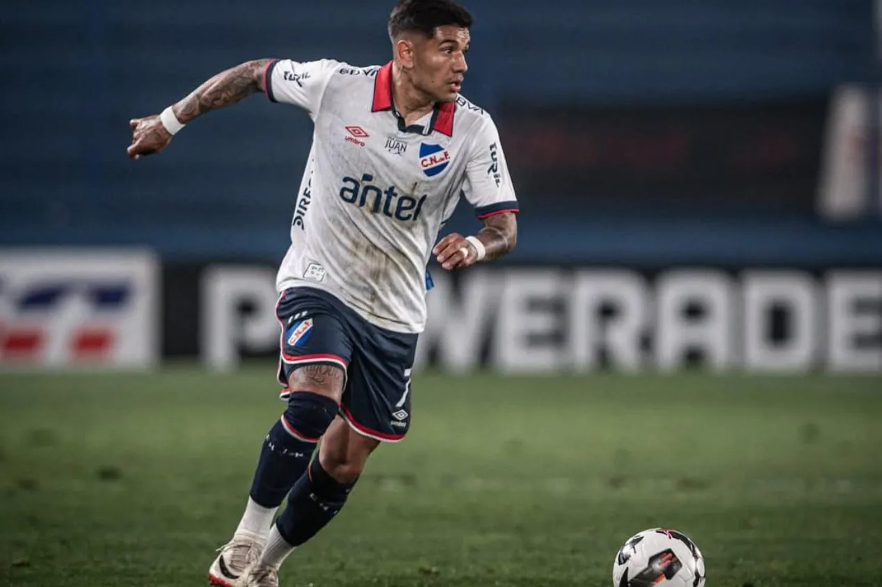 Galeano fez uma boa temporada pelo Nacional, do Uruguai, marcando 8 gols