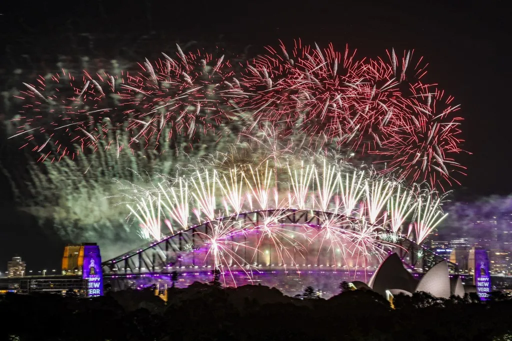 Grande festa ocorreu na baía de Sidney
