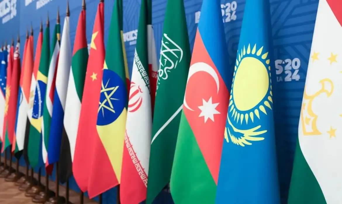 Bandeiras de países do Brics