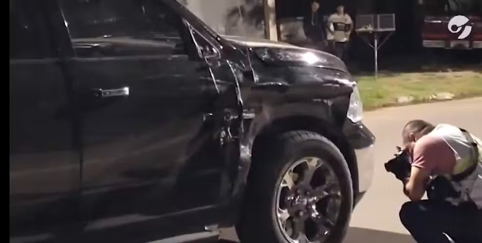 Rodrigo garro, acidente