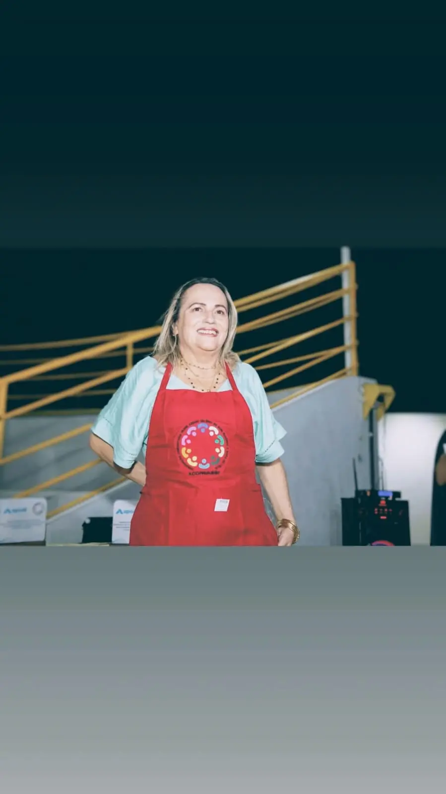 Silvia em foto posada