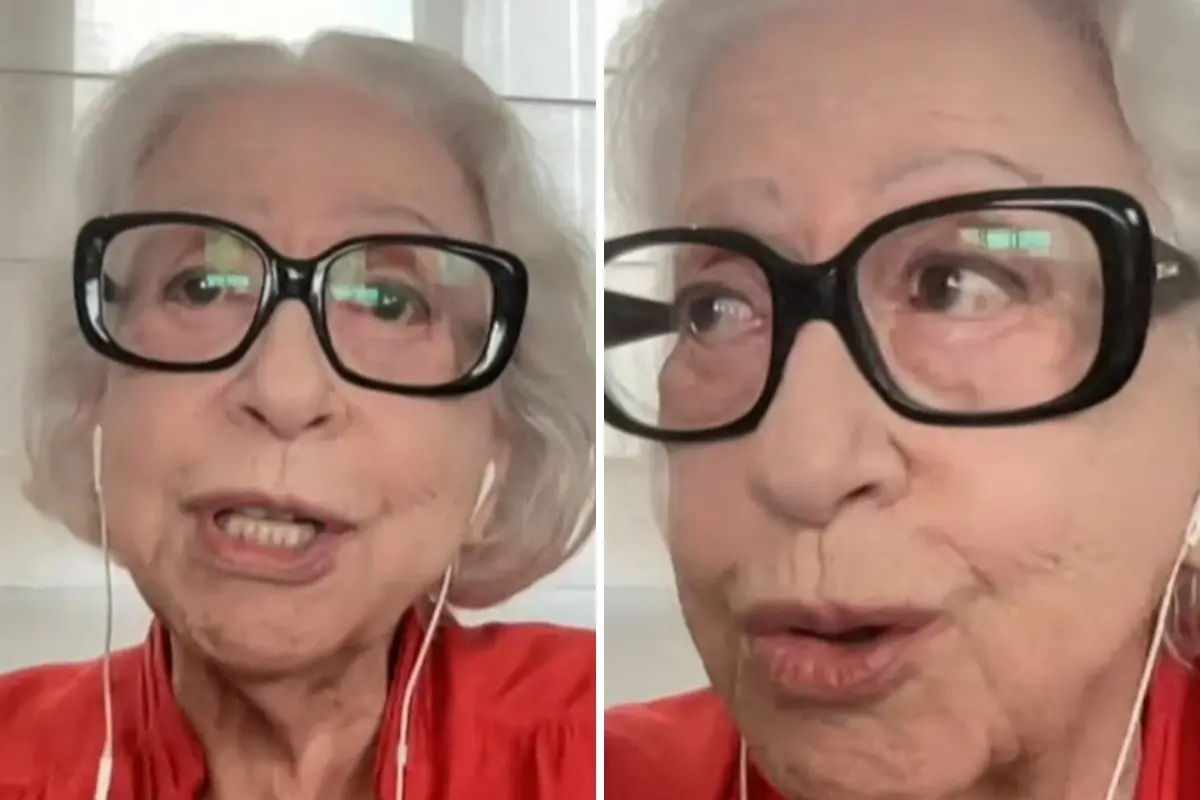 Fernanda Montenegro falando sobre a filha
