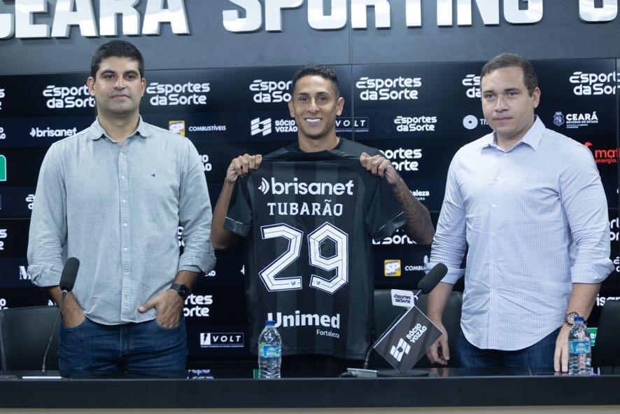 Bruno Tubarão é apresentado no Ceará