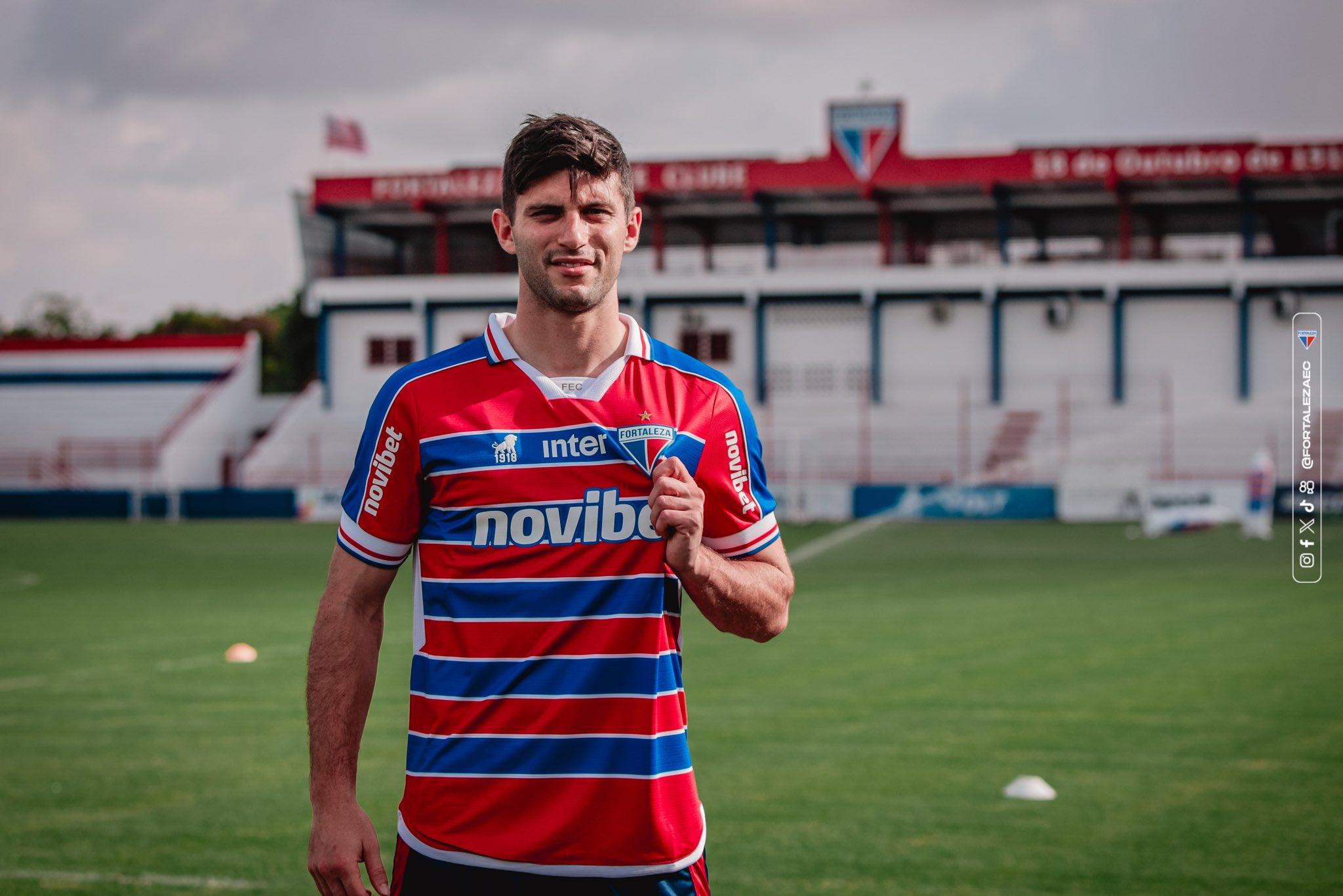 Foto de Kuscevic, que disputou a temporada 2024 pelo Fortaleza