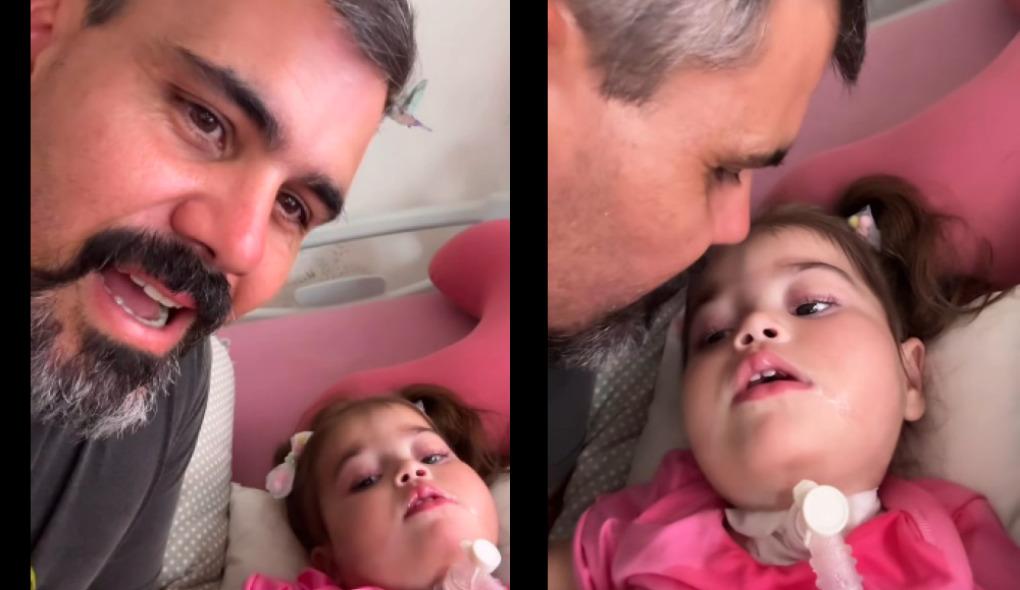 Maria Guilhermina foi diagnosticada com anomalia de Ebstein assim que nasceu