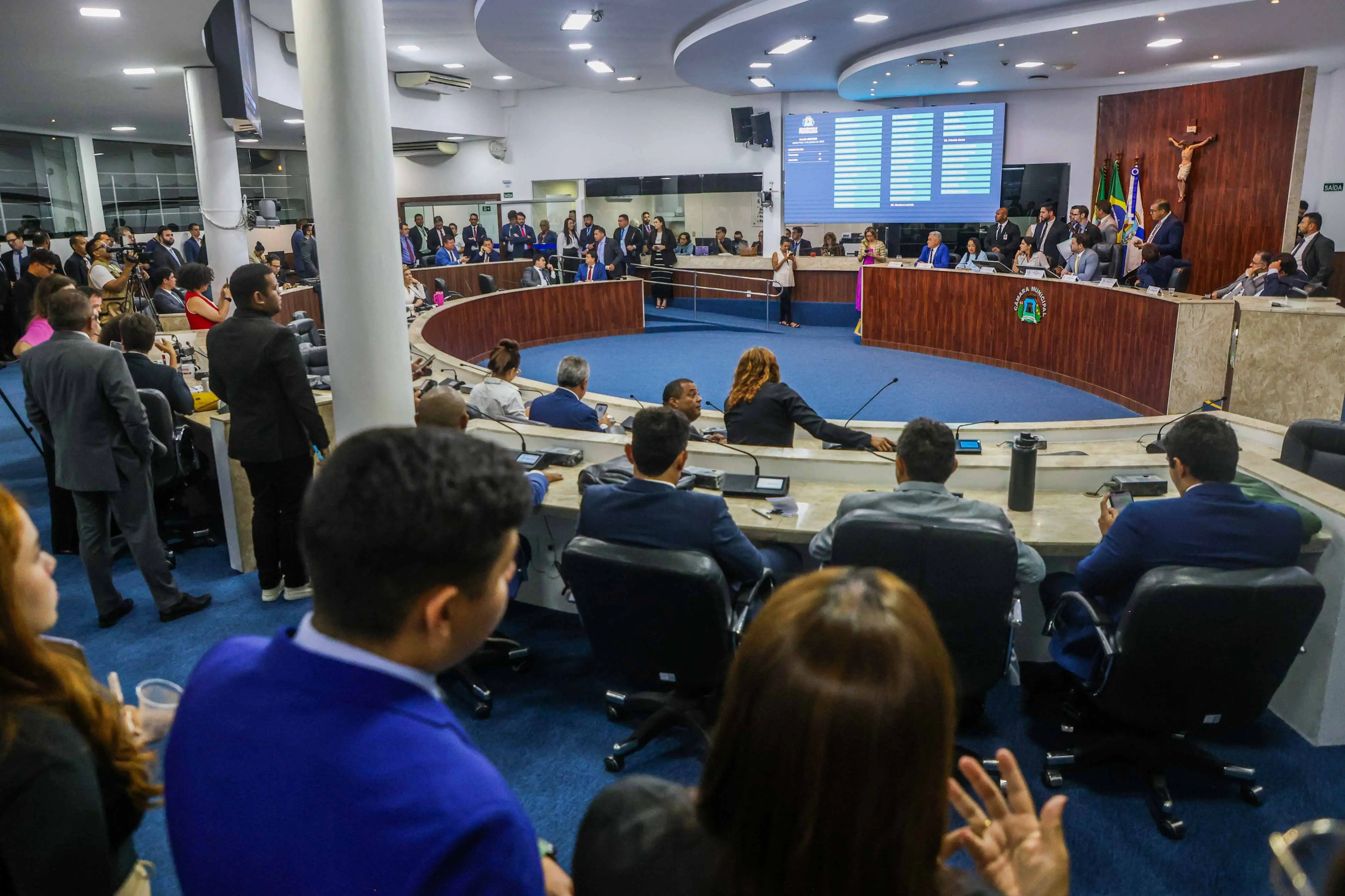 Vereadores na Câmara de Fortaleza